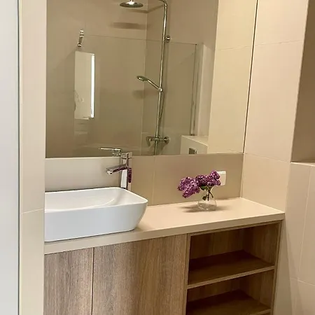 Appartement W Pelni Wyposazony Z Dwoma Ogrodkami I Miejscem Postojowym Dla Elektryka. Jastrzębia Góra